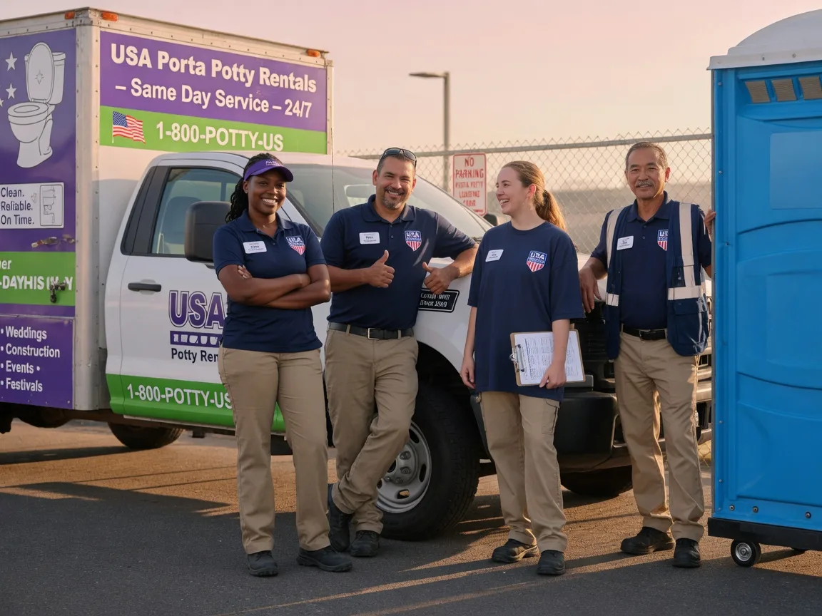 Porta Potty Rental company in Mcgaheysville, VA